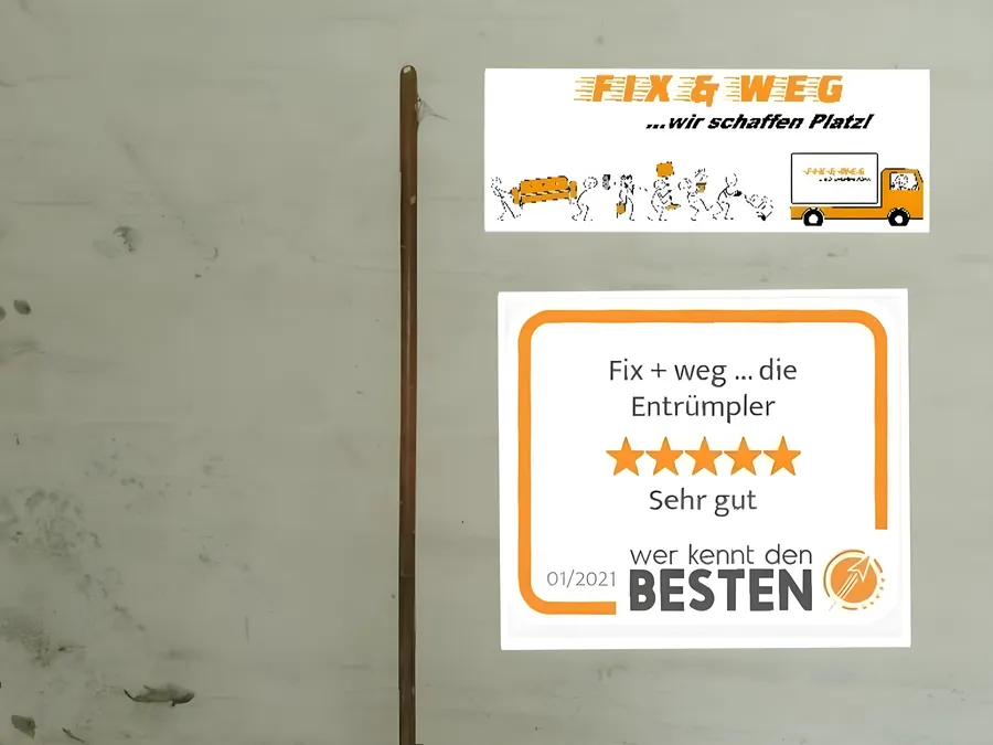 Leer geräumter Keller mit gefegtem Betonboden und freien Wänden nach der Kellerentrümpelung in Hannover